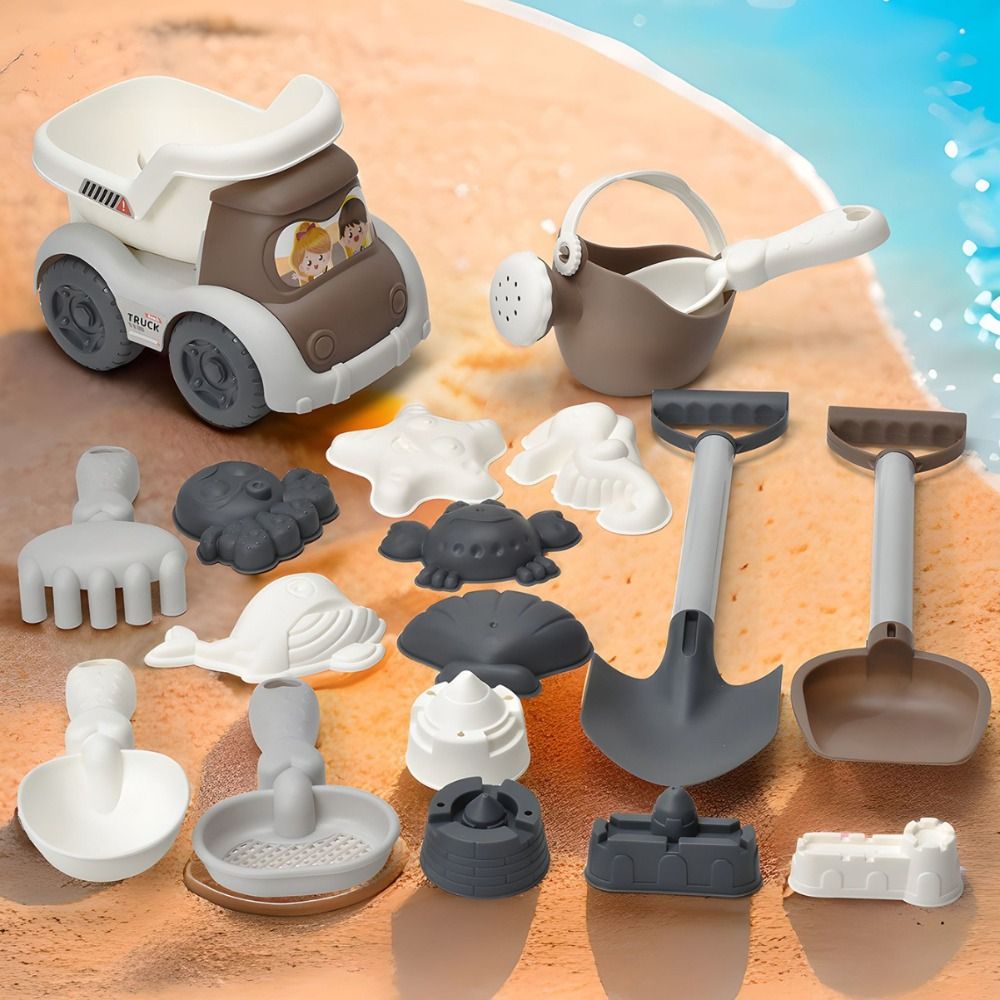 Kids Outdoor Mud Kitchen - 1 комплект, портативные пляжные игрушки с