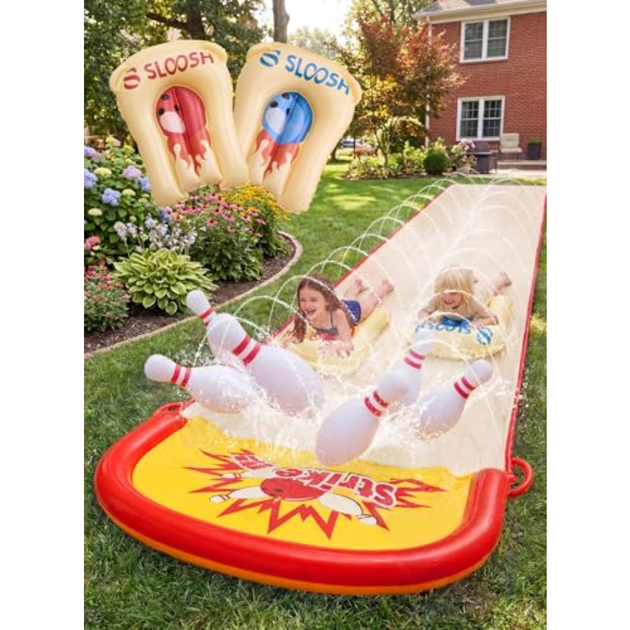 Kids Outdoor Water Slide - Развлечения на открытом воздухе для детей: