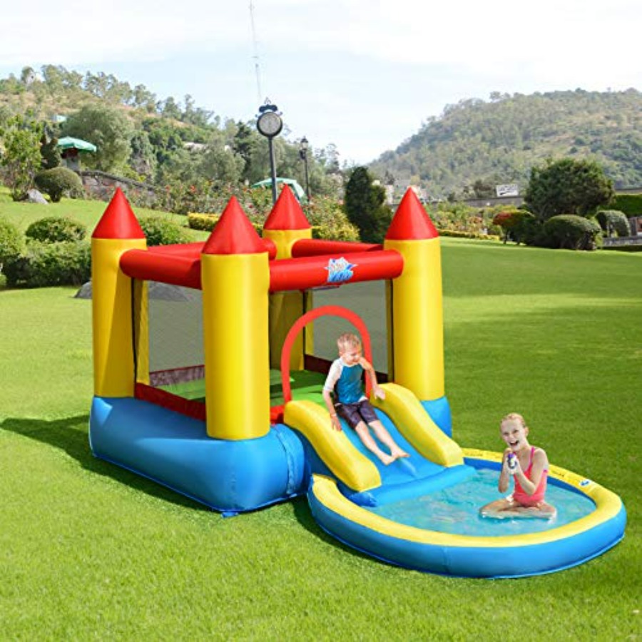 Kids Outdoor Water Slide - Надувной батут для детей 3-5 лет