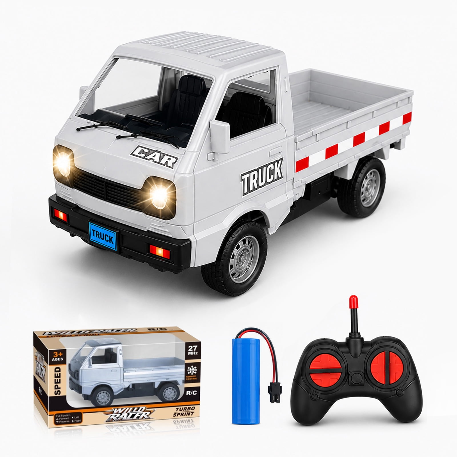 Kids Outdoor Electric Car - Игрушечный пикап на радиоуправлении, мини-электромобиль с