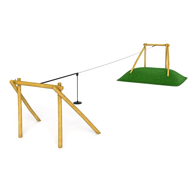 Kids Outdoor Zipline - Современный игровой комплекс для детей: тросовый