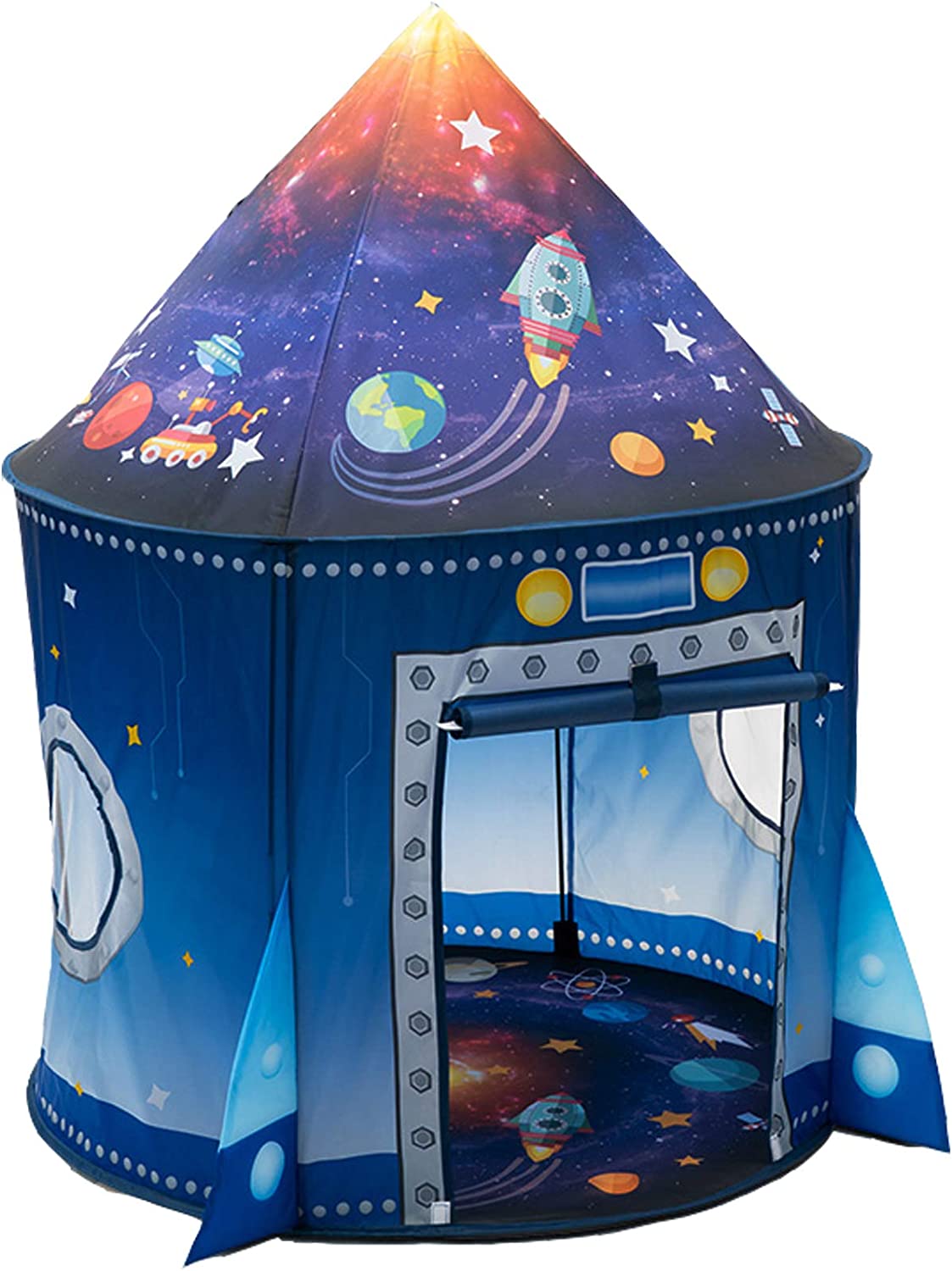 Kids Outdoor Play Yard - Детская палатка Rocket Ship, всплывающая игровая