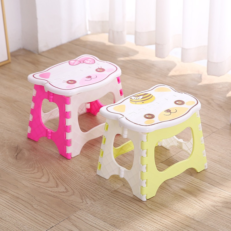 Kids Outdoor Bench - Портативный складной пластиковый детский стульчик с