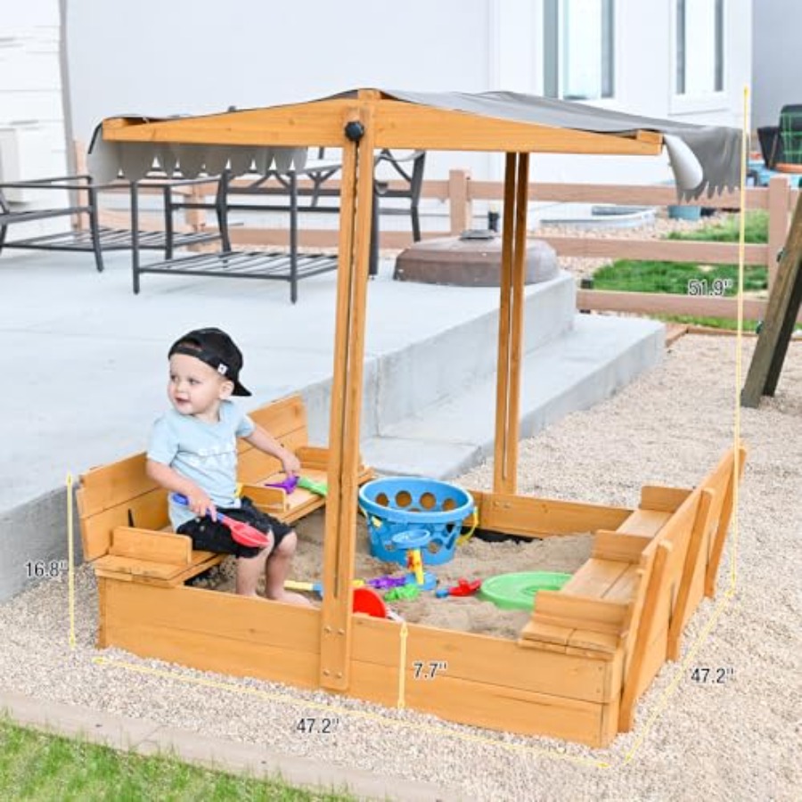 Уличный песочный стол для дете – обзор и цена Kids Outdoor Bench