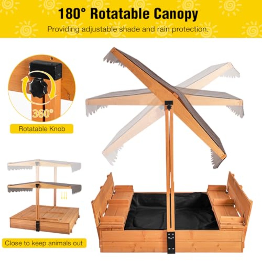 Уличный песочный стол для дете – обзор и цена Kids Outdoor Bench