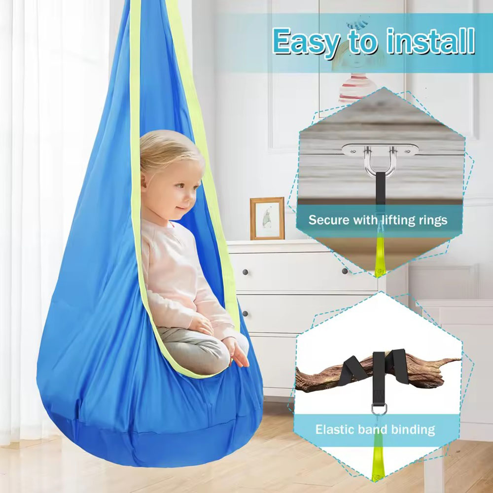 Детское подвесное кресло-качел – обзор и цена Kids Outdoor Hanging Chair