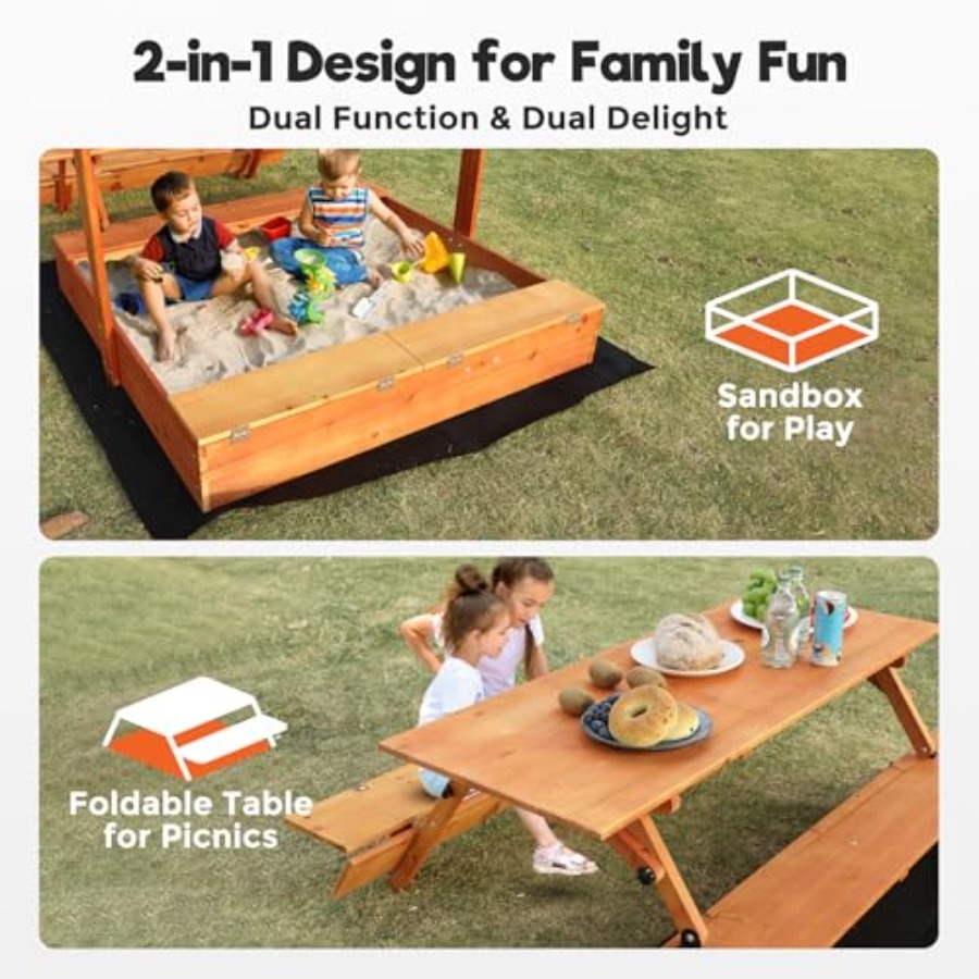Детская деревянная песочница д – обзор и цена Kids Outdoor Bench