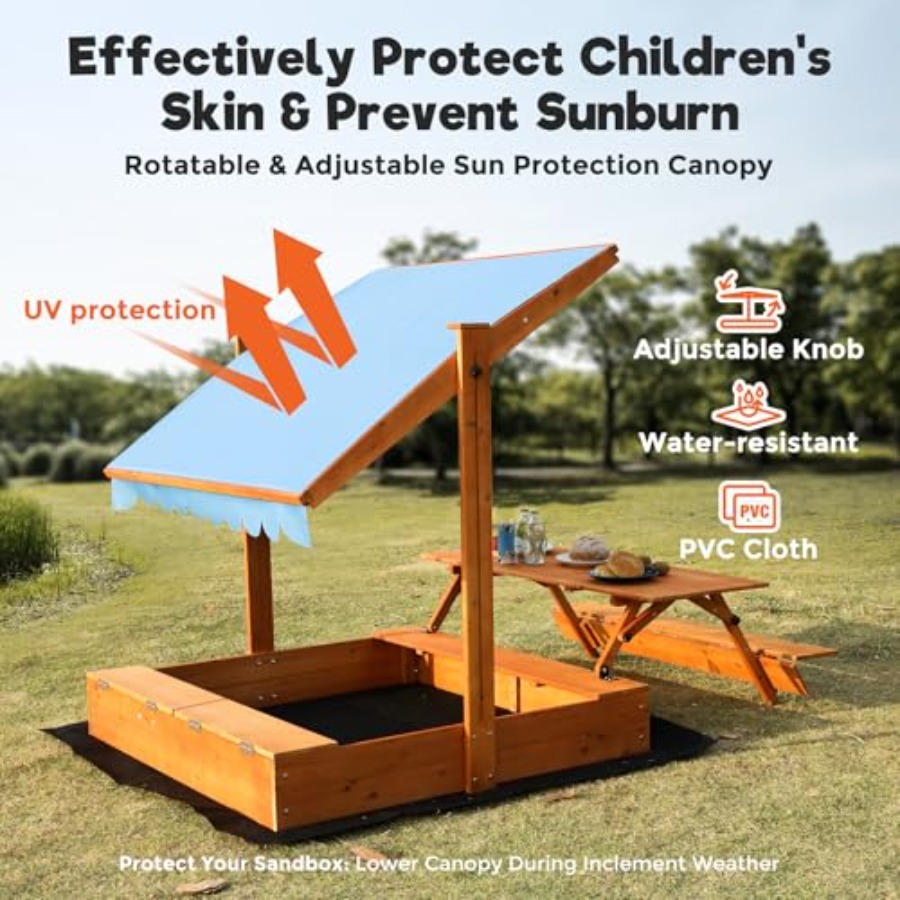 Детская деревянная песочница д – обзор и цена Kids Outdoor Bench