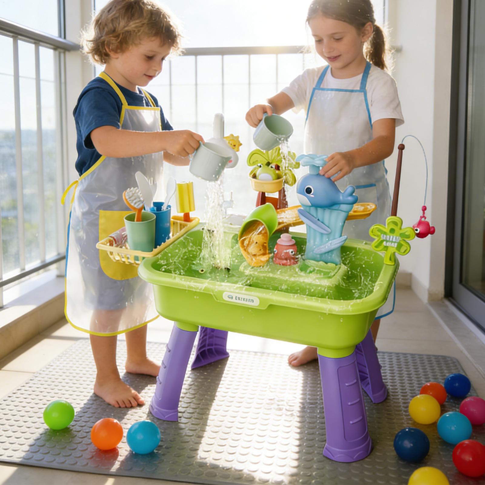 Детские кухонные игрушки: элек – обзор и цена Kids Outdoor Water Play Table
