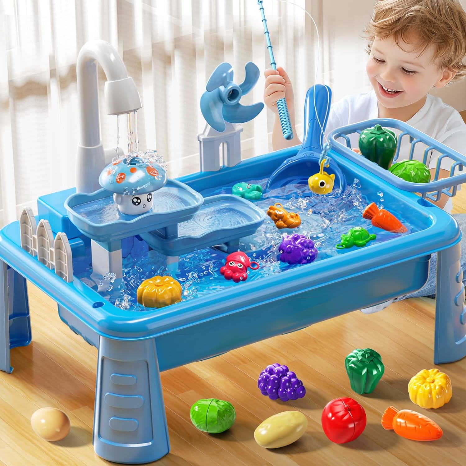 Водный столик для малышей с на – обзор и цена Kids Outdoor Water Play Table