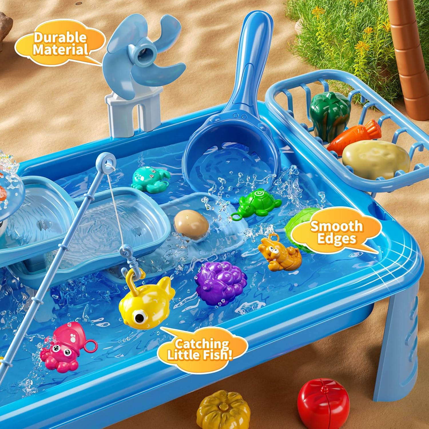 Водный столик для малышей с на – обзор и цена Kids Outdoor Water Play Table