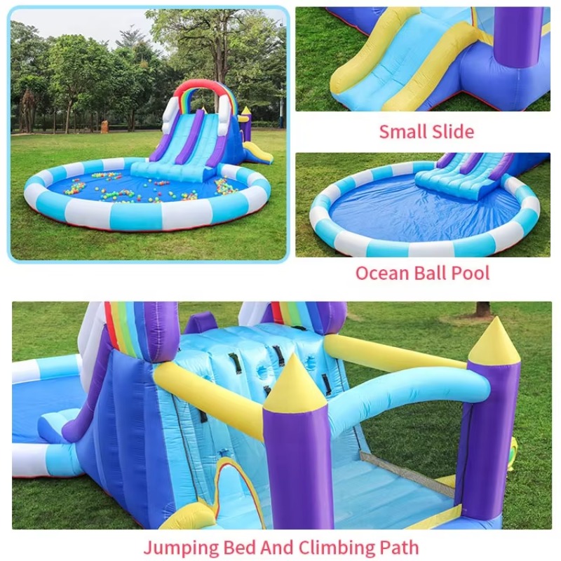 Гигантская надувная водная гор – обзор и цена Kids Outdoor Water Slide