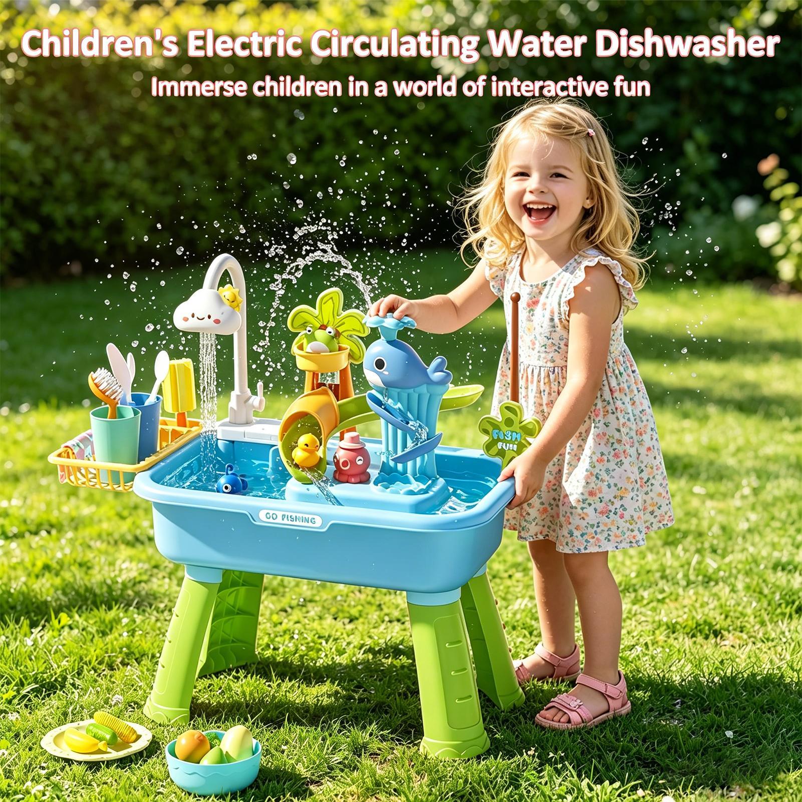 Детские кухонные игрушки: элек – обзор и цена Kids Outdoor Water Play Table
