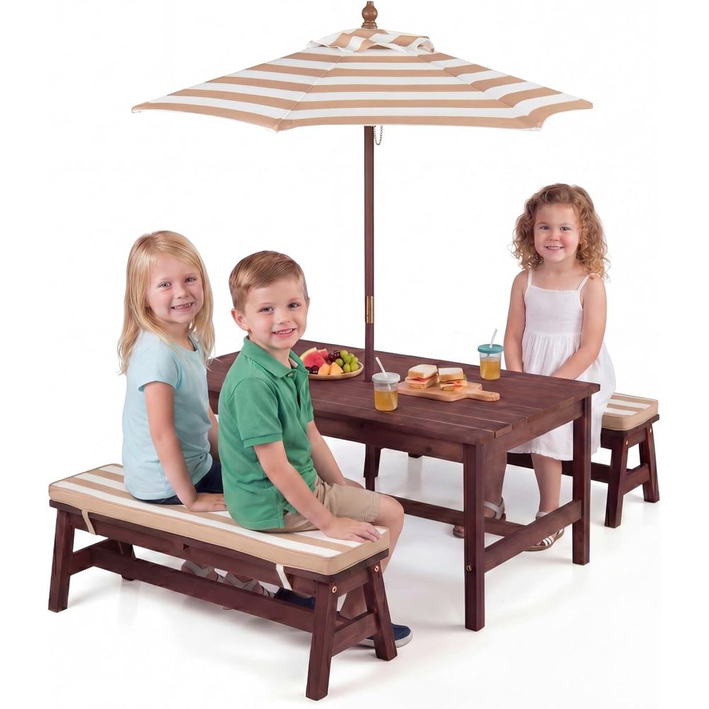 Детский стол для пикника, боль – обзор и цена Kids Outdoor Bench