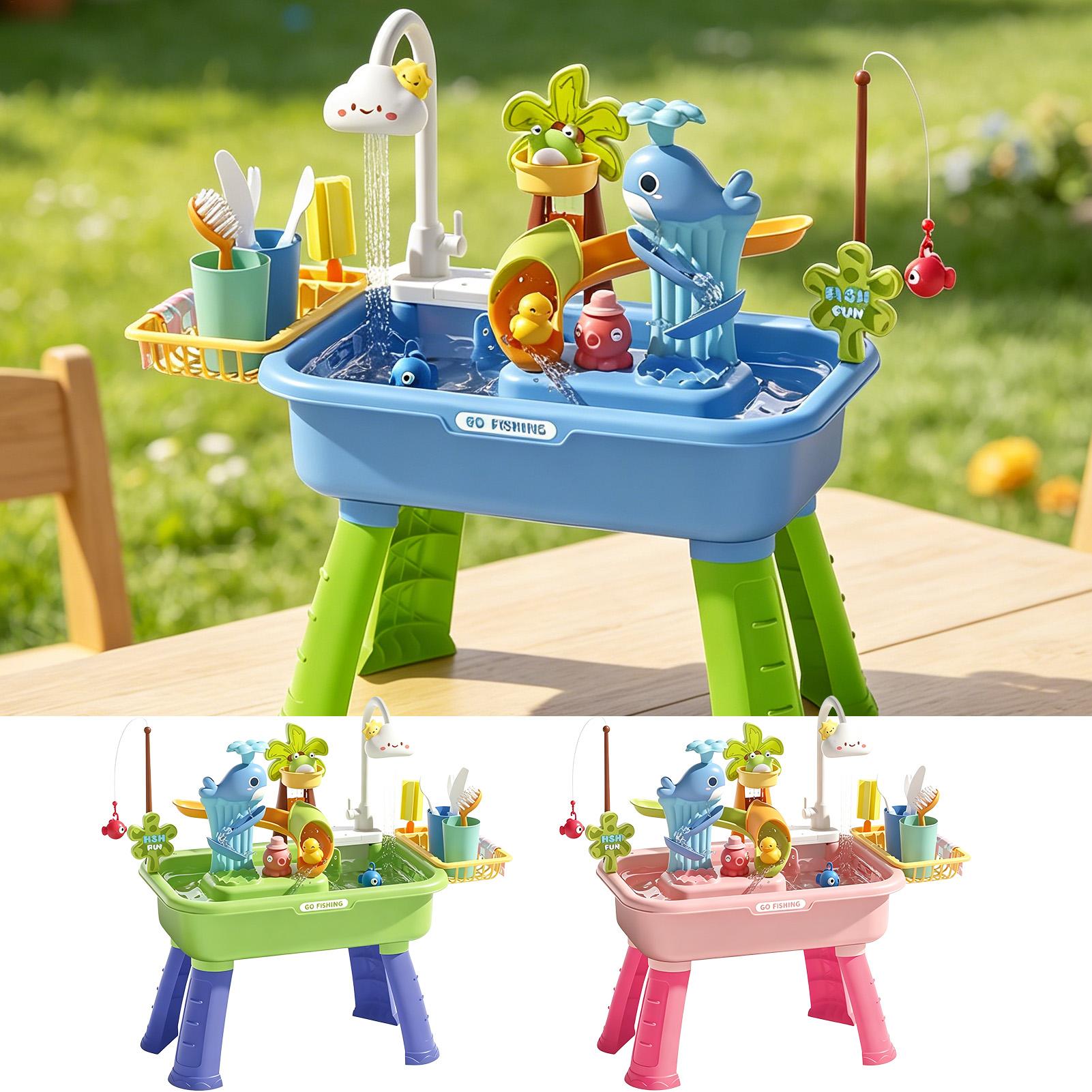 Детский водный стол с насосом, – обзор и цена Kids Outdoor Water Play Table