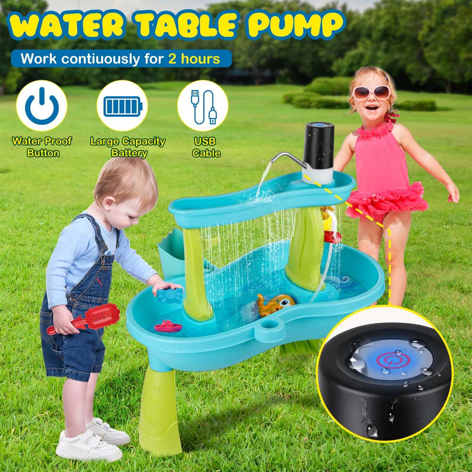 Маленький беспроводной перезар – обзор и цена Kids Outdoor Water Play Table