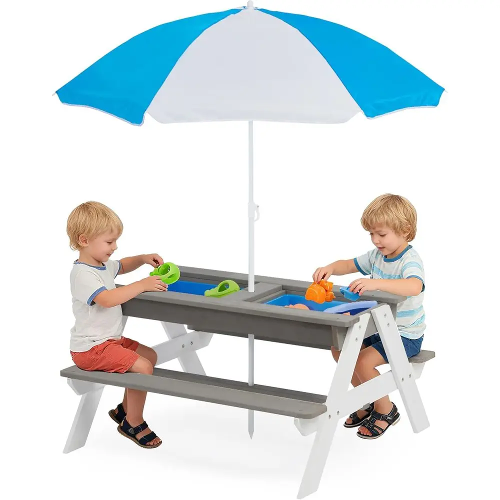 Трансформируемый деревянный ст – обзор и цена Kids Outdoor Water Play Table