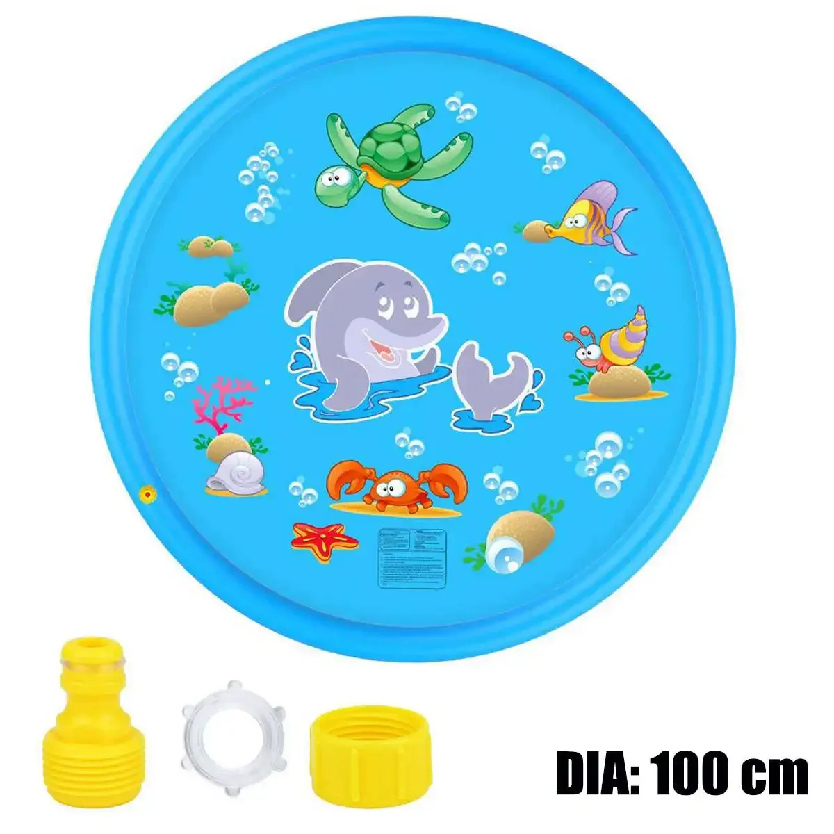 Надувной круглый водный игрово – обзор и цена Kids Outdoor Play Yard