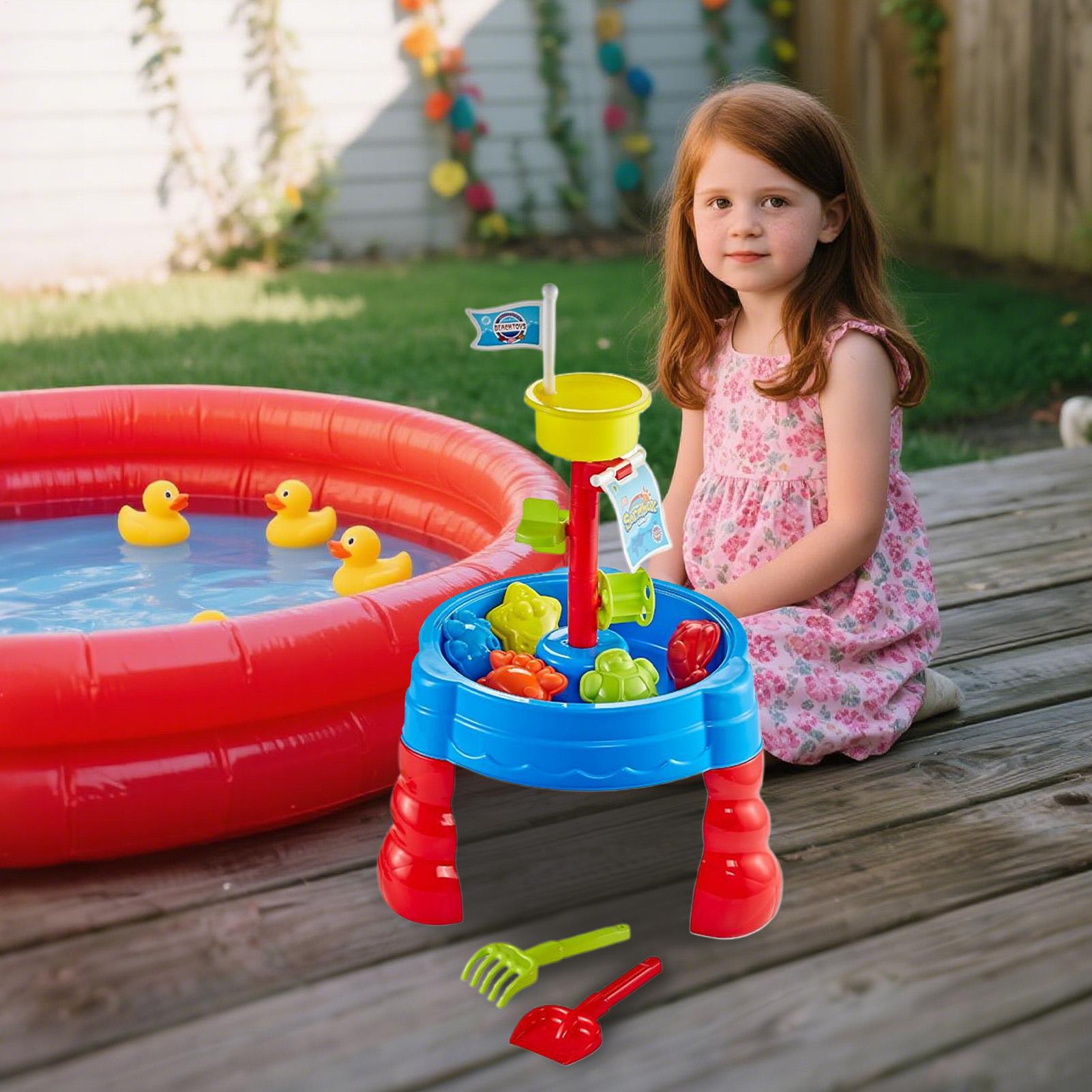 Стол для песка и воды, игровой – обзор и цена Kids Outdoor Water Play Table