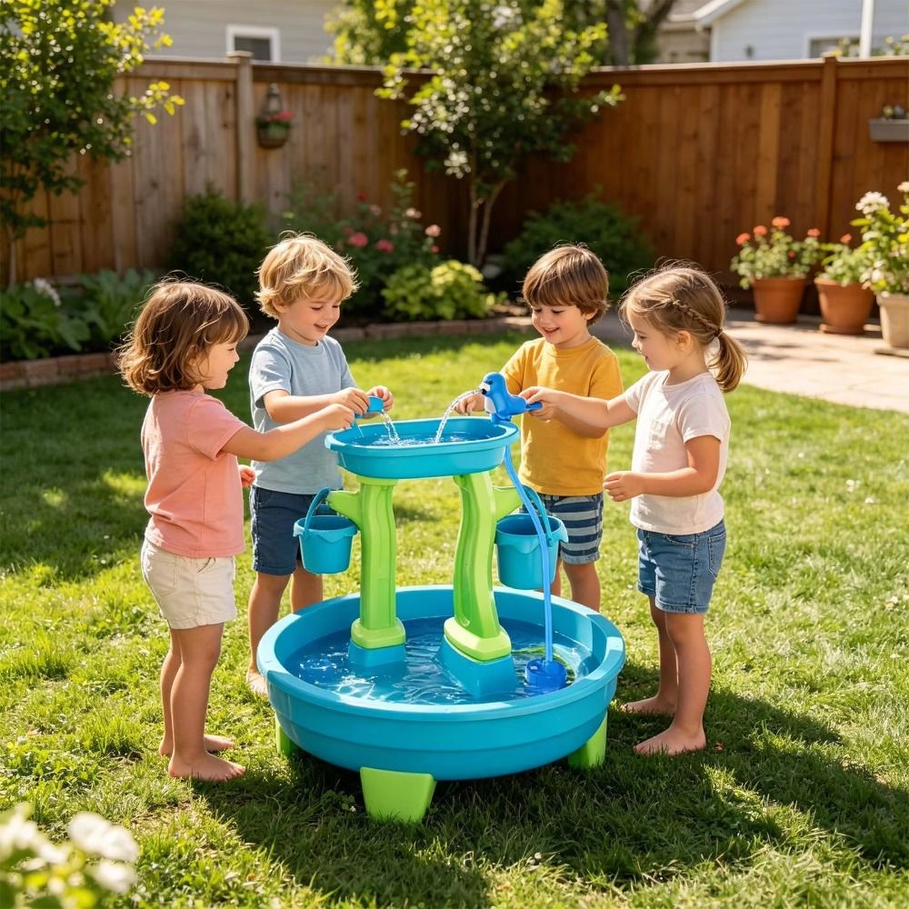 Портативный насос для детского – обзор и цена Kids Outdoor Water Play Table