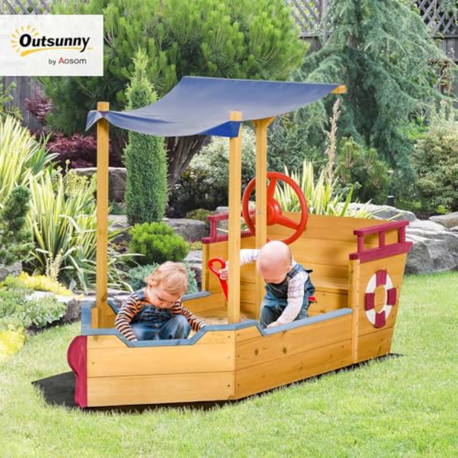Детская деревянная песочница-л – обзор и цена Kids Outdoor Bench