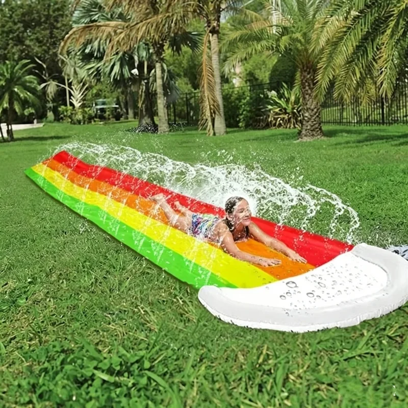 Летние надувные водные игрушки – обзор и цена Kids Outdoor Water Slide
