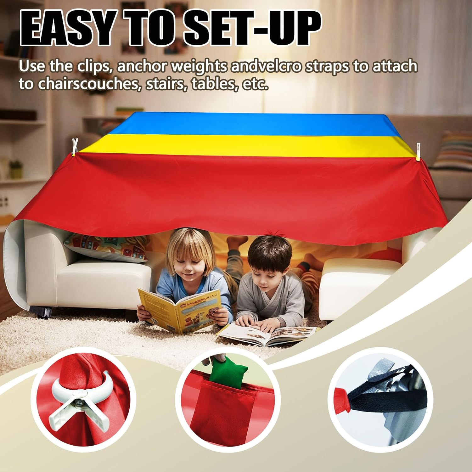 Новый набор для постройки детс – обзор и цена Kids Outdoor Fort Building Kit