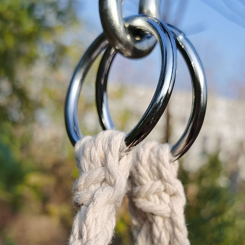 2025 скандинавский сад, вязаны – обзор и цена Kids Outdoor Hanging Chair
